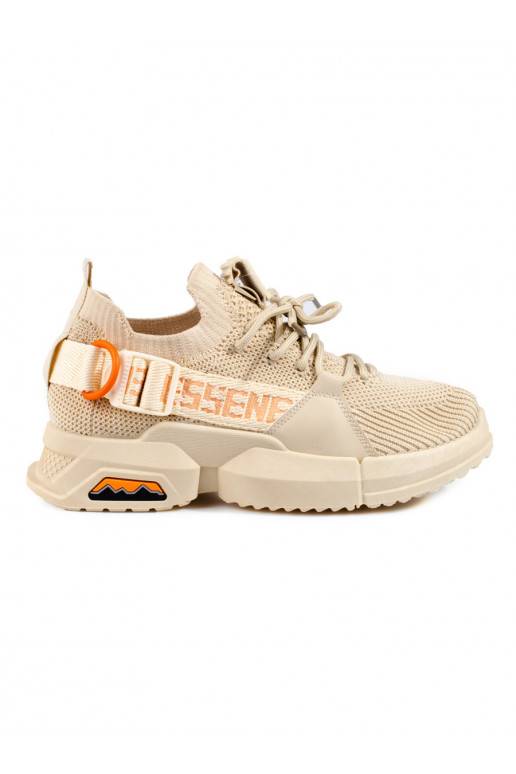 smilšu krāsas  Apavi kedu modelī Shelovet