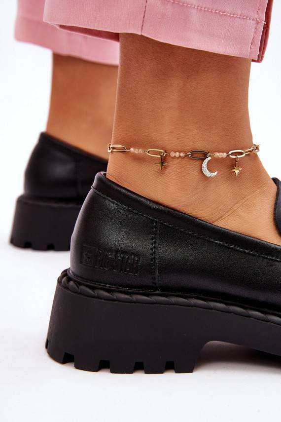   Mokasīni apavi   Big Star LL274458 melnas krāsas