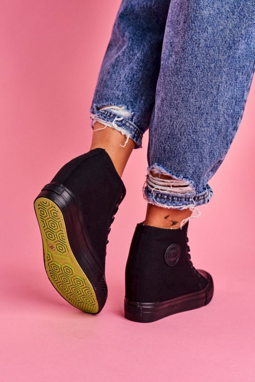 Sneakers modeļa apavi   Big Star melnas krāsas FF274A191