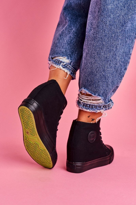 Sneakers modeļa apavi   Big Star melnas krāsas FF274A191