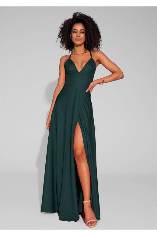 Selena - zaļa maxi kleita Selena - zaļa maxi kleita