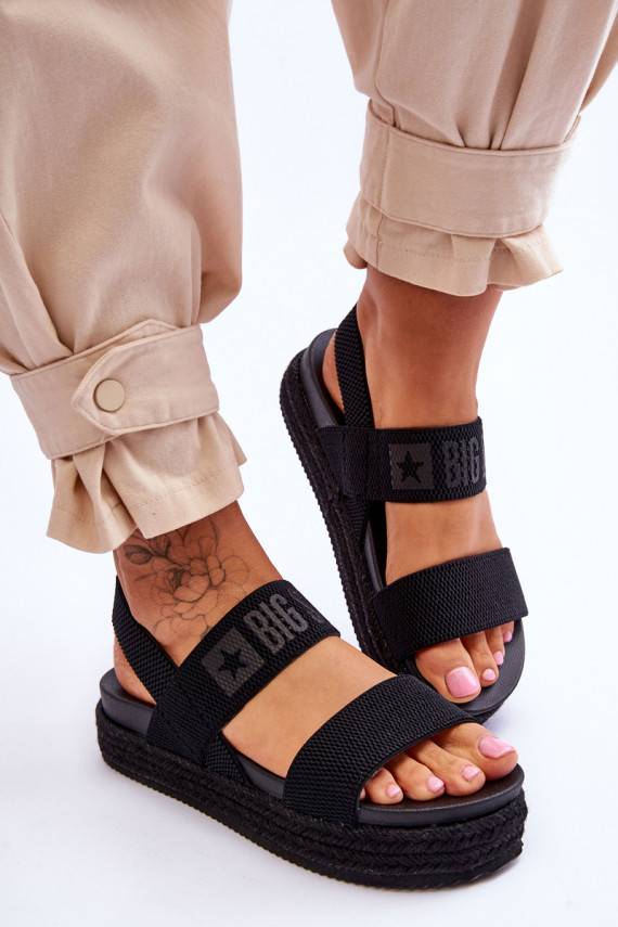 Sieviešu basenes  Big Star LL274856 melnas krāsas