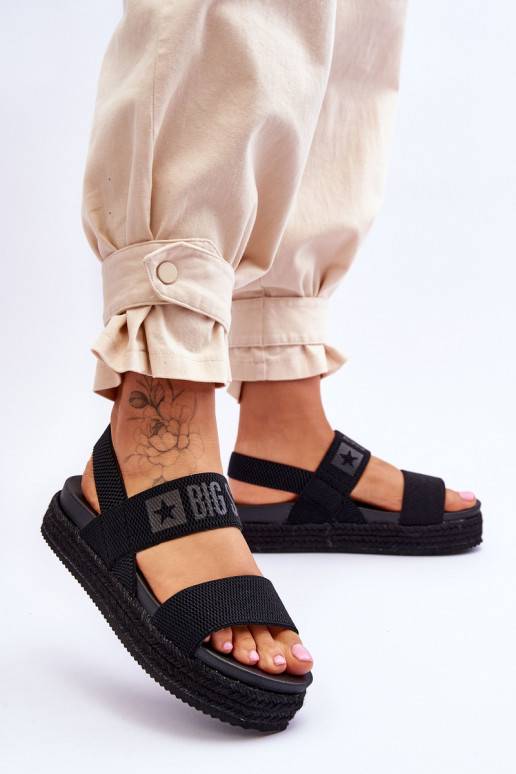 Sieviešu basenes  Big Star LL274856 melnas krāsas