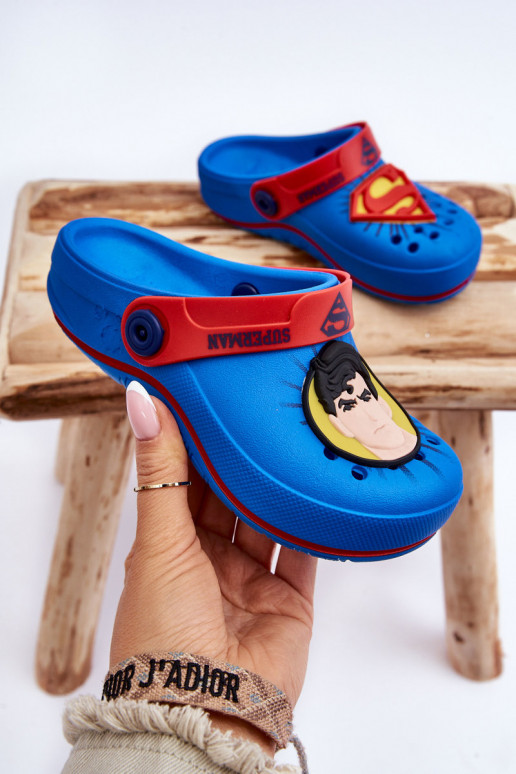 Bērnu apavi  Superman Grendene Kids JJ385004 Zilas krāsas