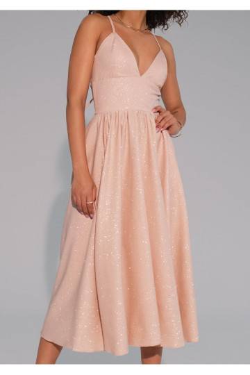 Livia - Nude midi kleita 2