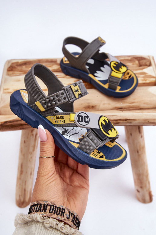 Bērnu apavi sandales Batman Grendene Kids JJ385049 Pelēkas krāsas