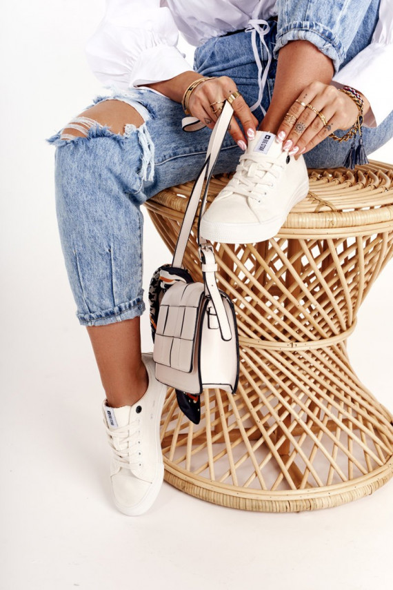  brīvā laika apavi Big Star DD274451 baltas krāsas