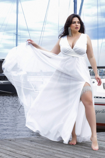 Plus size Kleita Bicotone 2