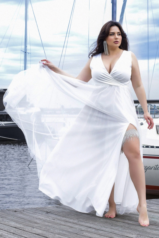 Plus size Kleita Bicotone