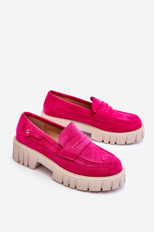   zamšādas  apavi rozā krāsas Fiorell