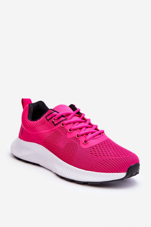 Klasiska modeļa   Sportiska stila apavi šņorējami rozā krāsas Darla
