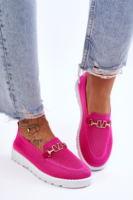    Sporta apavi Slip-On ar ornamentiem rozā krāsas Alena