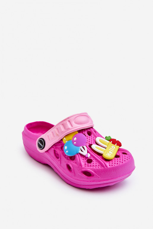 Bērnu apavi Vieglas čības uz pirksta   Čības rozā krāsas Sweets
