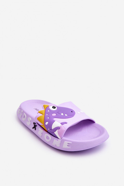 Bērnu apavi Vieglas čības uz pirksta Čības  Violeta krāsa Dario