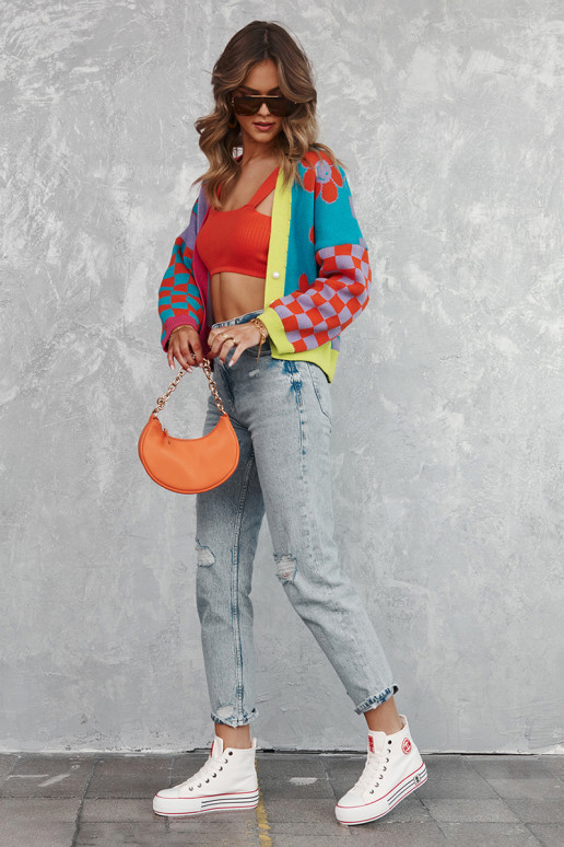    Auduma brīvā laika apavi ar platformu Big Star LL274185 baltas krāsas