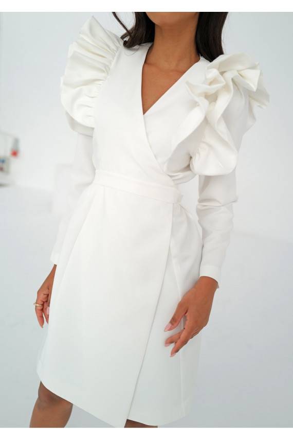 Donata - balta MINI kleita