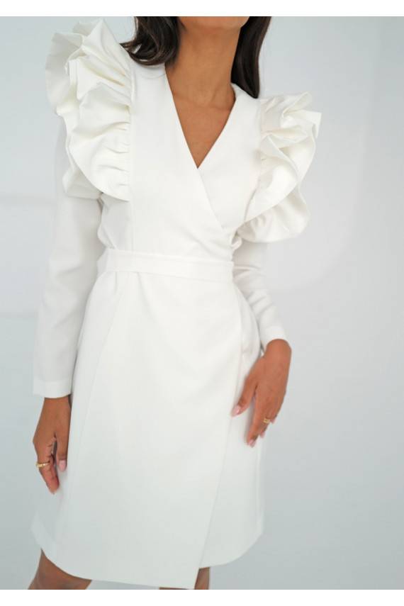 Donata - balta MINI kleita