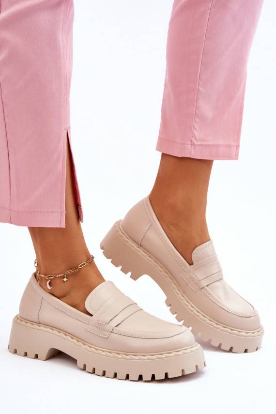   Mokasīni apavi   Big Star LL274457 smilšu krāsas