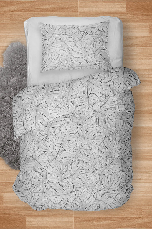 Komplekts pościeli B&W Monstera