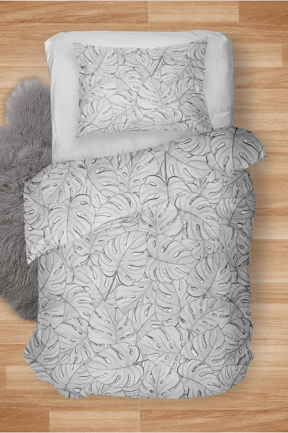 Komplekts pościeli B&W Monstera