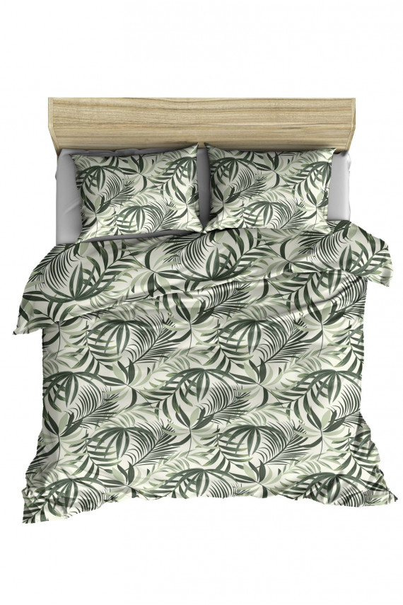 Komplekts pościeli Jungle Green Leaves