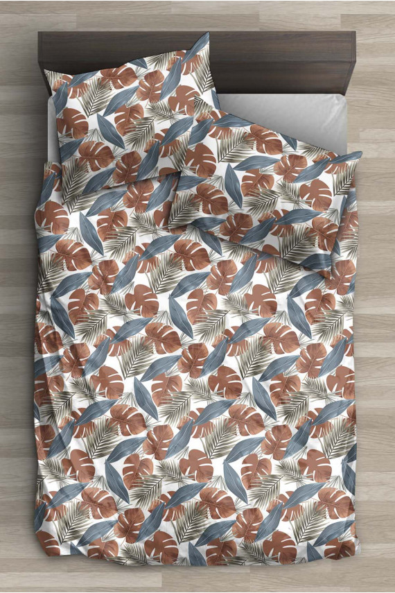 Komplekts pościeli Monstera Brown