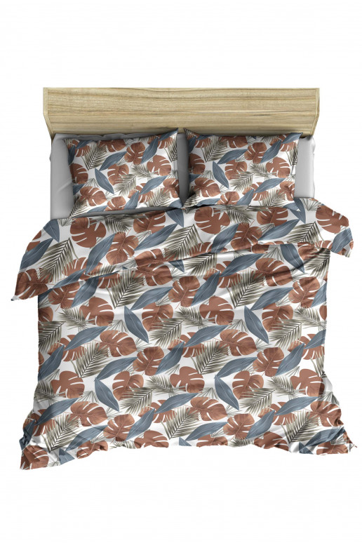 Komplekts pościeli Monstera Brown