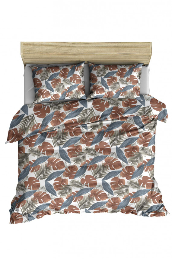 Komplekts pościeli Monstera Brown