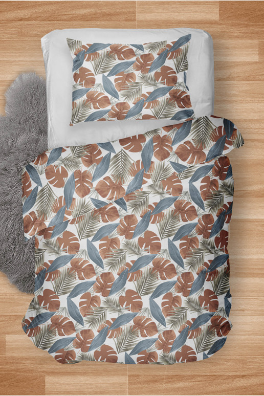 Komplekts pościeli Monstera Brown