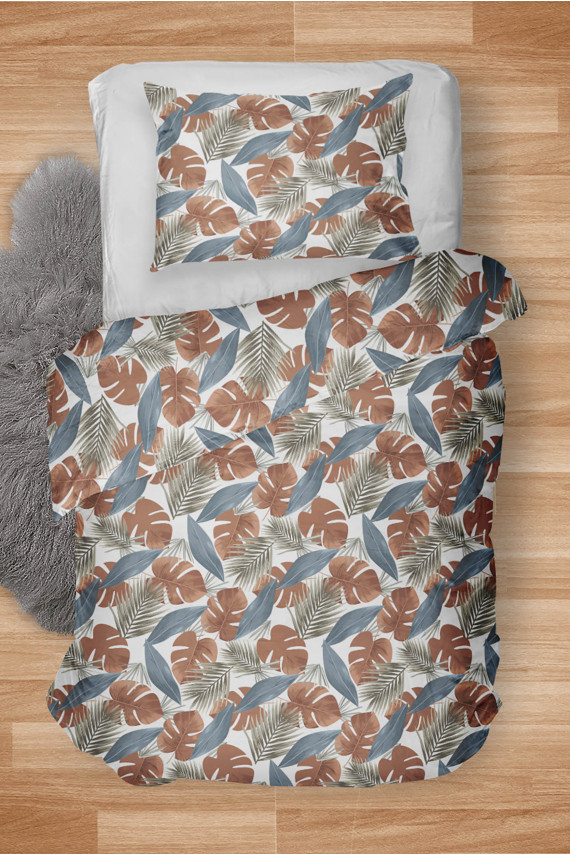 Komplekts pościeli Monstera Brown