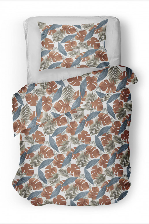 Komplekts pościeli Monstera Brown