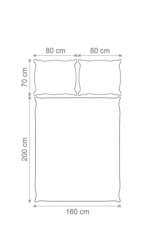 Komplekts pościeli Tropcial Abstract Pattern