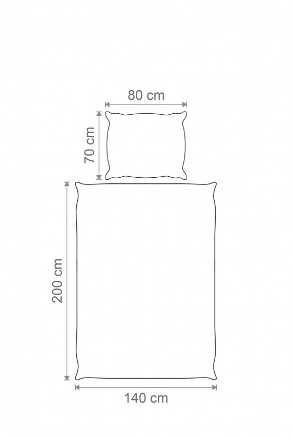 Komplekts pościeli Zigzag Stripes