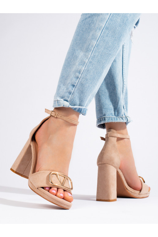   kurpes  smilšu krāsas Vinceza