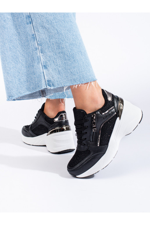 Sneakers modeļa apavi  Shelovet Melnas krāsas