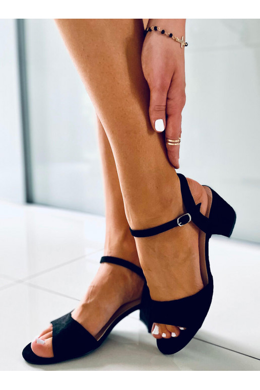 Stilīgas augstpapēžu sandales JOLINA BLACK