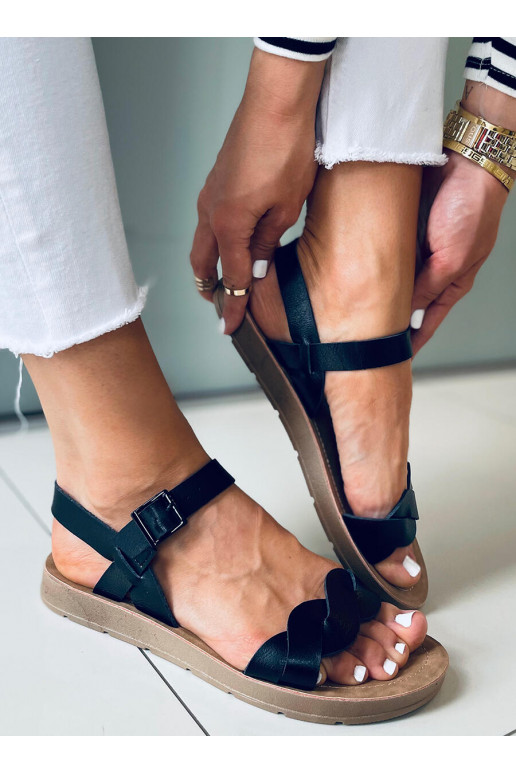 Sieviešu sandales/zābaki OLIVO BLACK