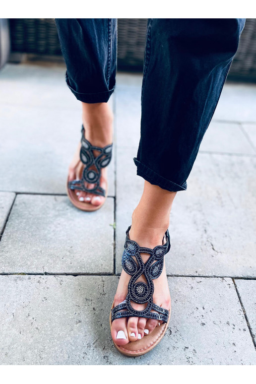 Sieviešu sandales/zābaki MARION BLACK