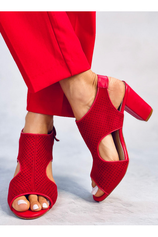 sandales   MORILLO RED