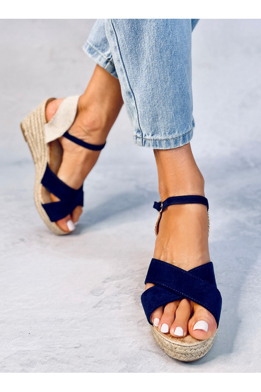 sandales espadrilas WILLA BLUE