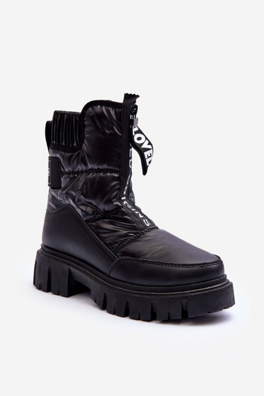  sniega apavi   siltināti melnas krāsas Freoc