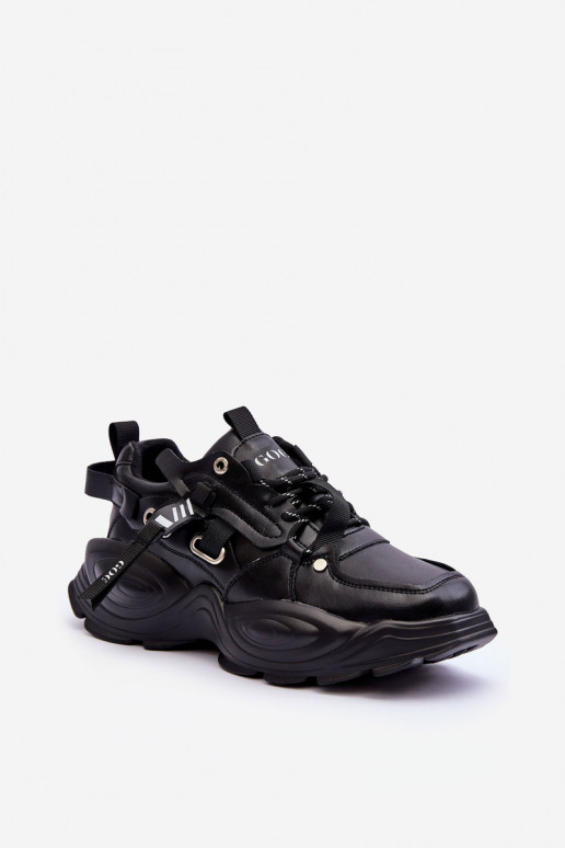 sporta apavi Sneakers modeļa apavi GOE MM2N4014 melnas krāsas