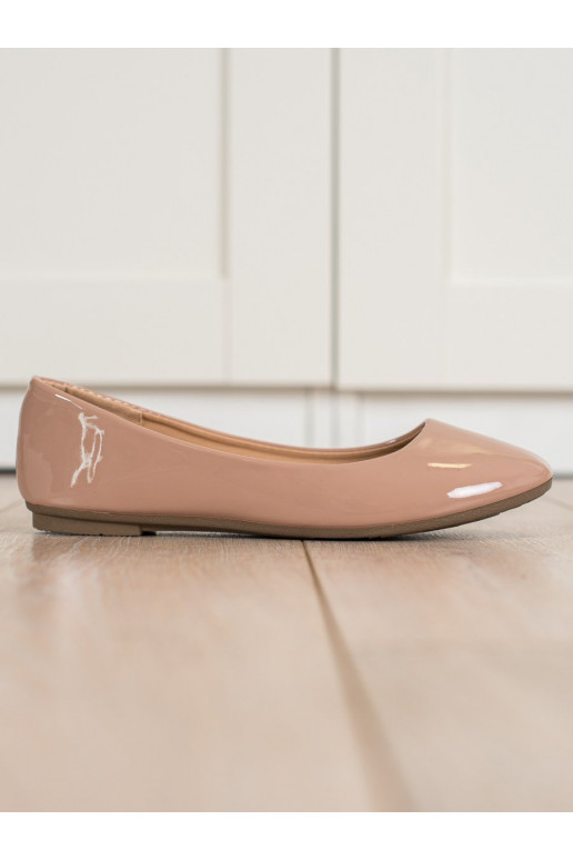 Laque balerīnas Shelovet smilšu krāsas