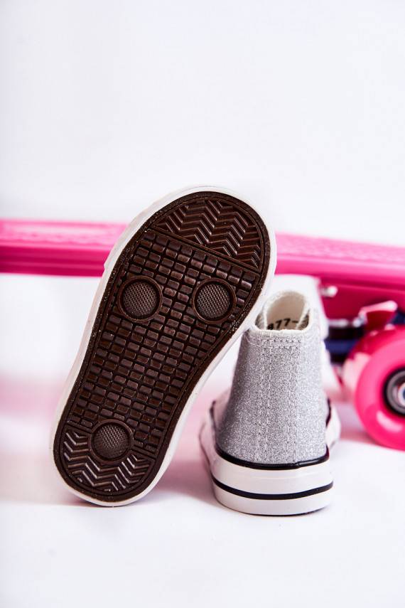 Bērnu apavi Sudraba krāsas Catrina