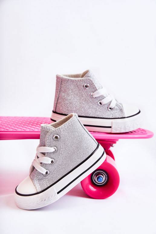 Bērnu apavi Sudraba krāsas Catrina Bērnu apavi Sudraba krāsas Catrina