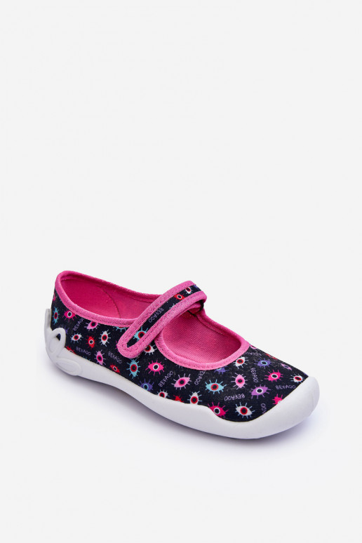 Čības/balerīnu kurpes Bērnu Befado 114Y518 Zilas krāsas-Rozā krāsas