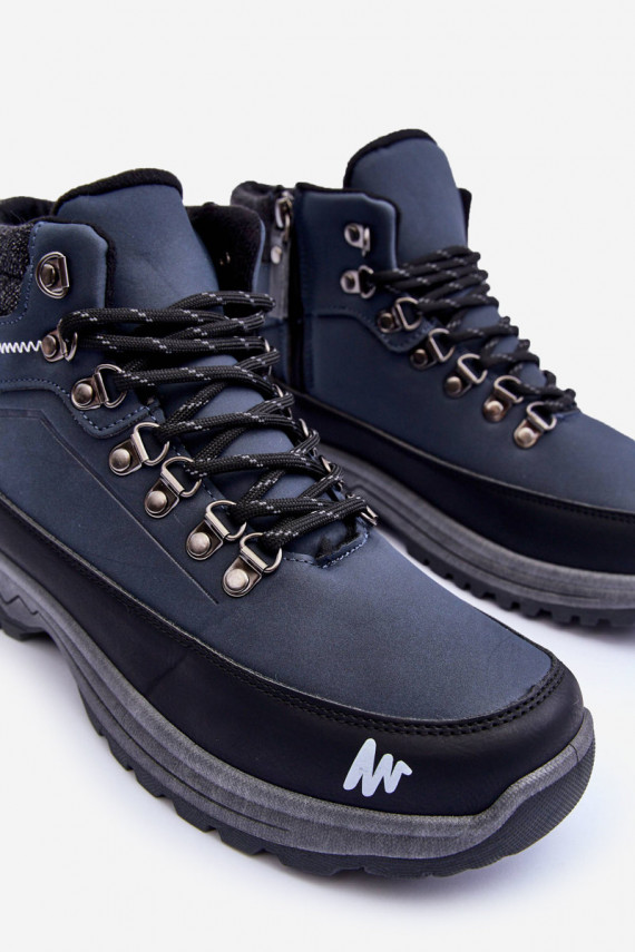 pārgājienu zābaki  siltināti tumši zilas krāsas Westtide