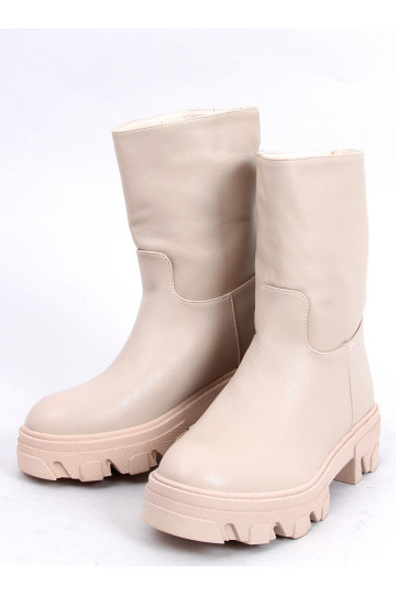 Stilīgi sieviešu zābaki JOWITA BEIGE 2