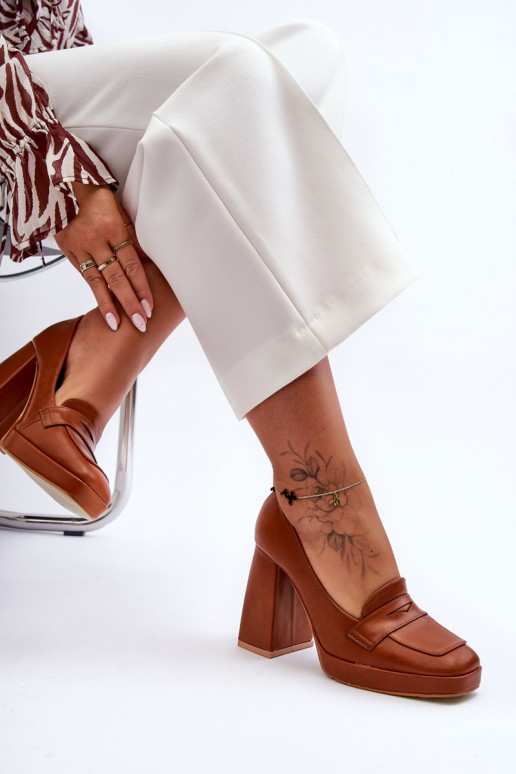 Kurpes    brūnas krāsas Alisa