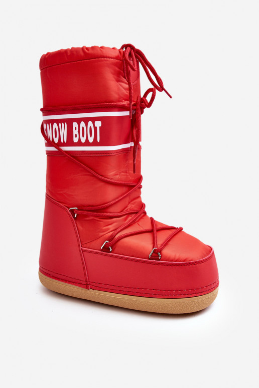    sniega apavi sarkanas krāsas Venila